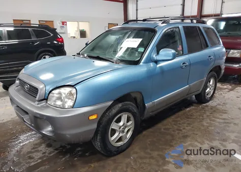 2003 Hyundai Santa Fe Gls/Lx из США, поврежденный, VIN KM8SC13D73U563382